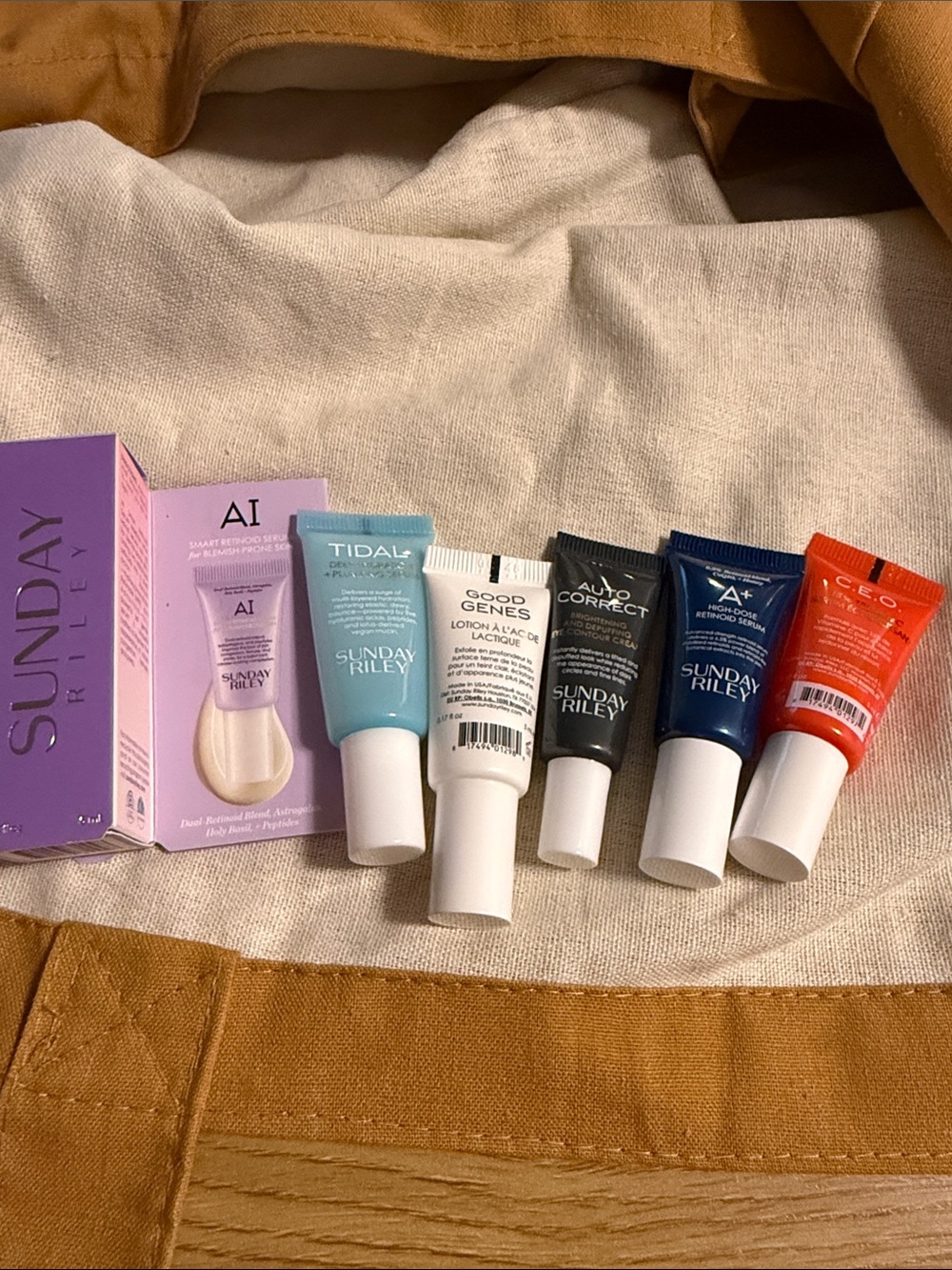 Sunday Riley Mini bundle